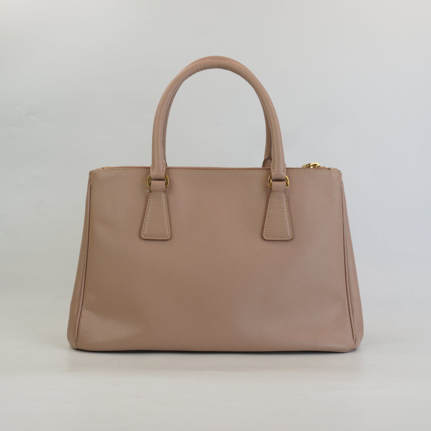 Prada Beige Saffiano GHW Medium