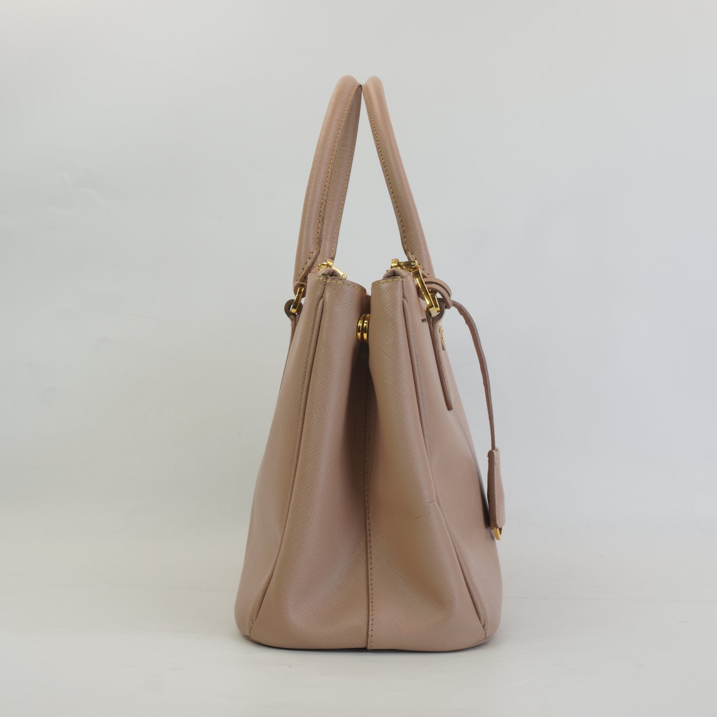 Prada Beige Saffiano GHW Medium