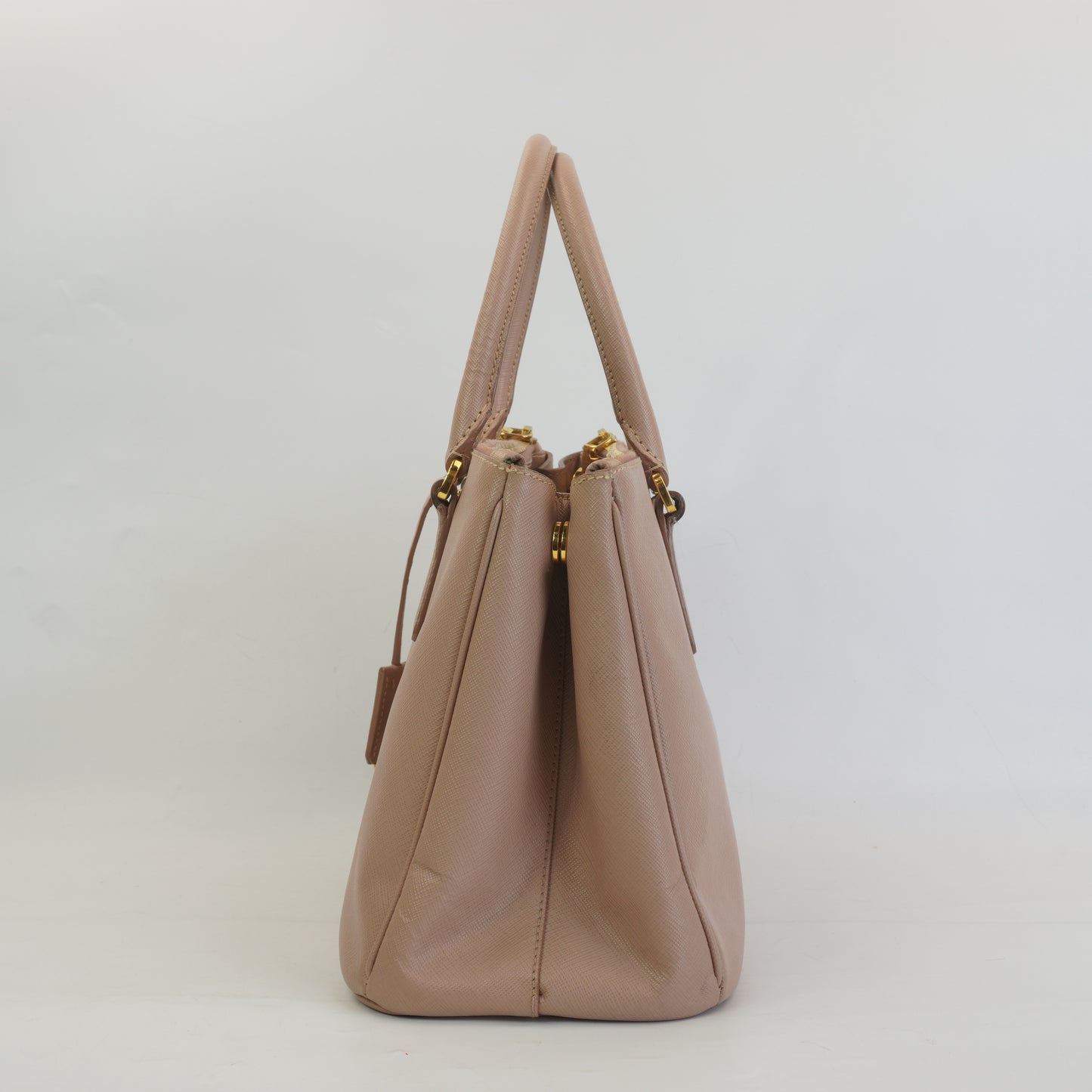 Prada Beige Saffiano GHW Medium