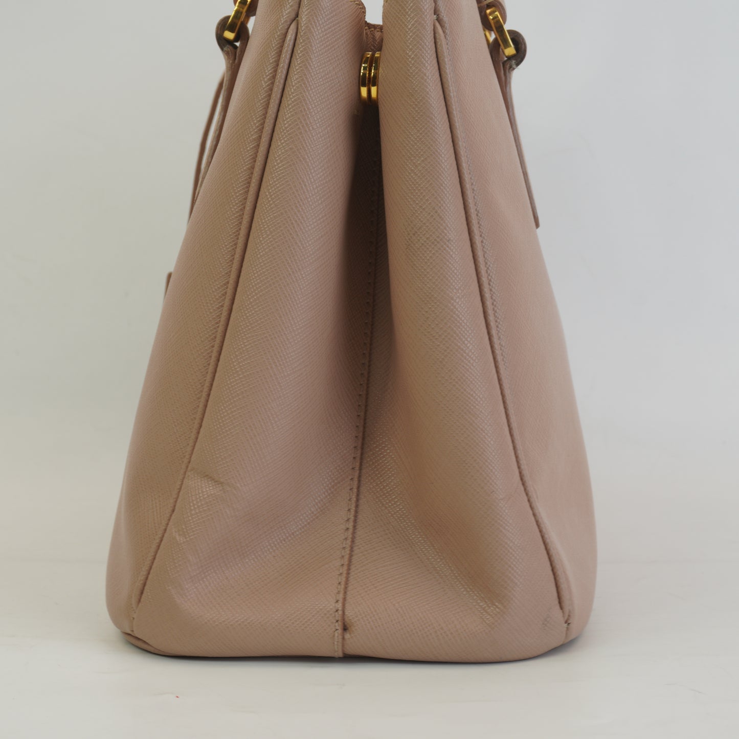 Prada Beige Saffiano GHW Medium