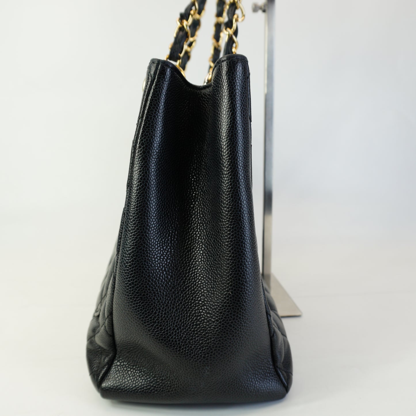 Chanel GST GHW Medium Black