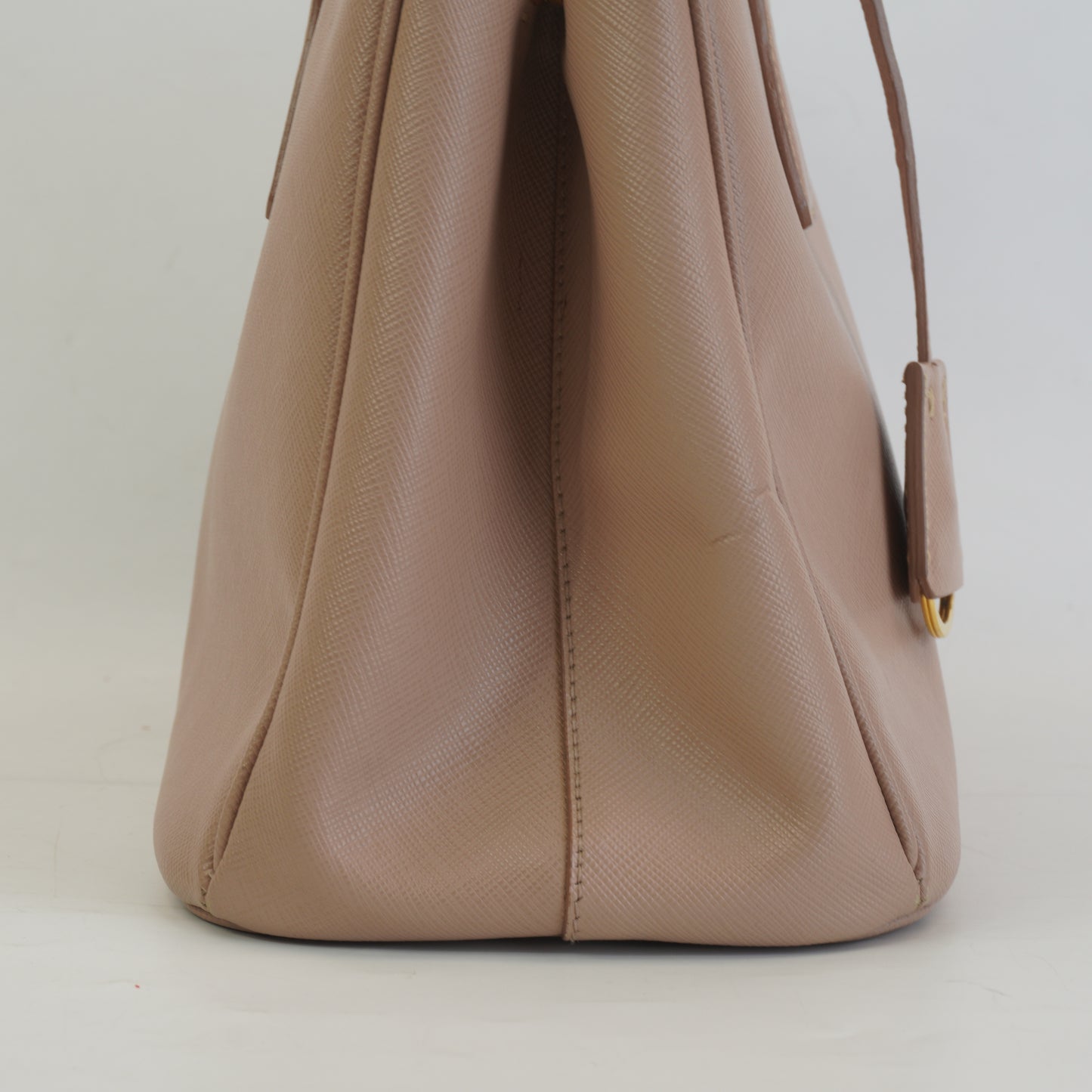 Prada Beige Saffiano GHW Medium
