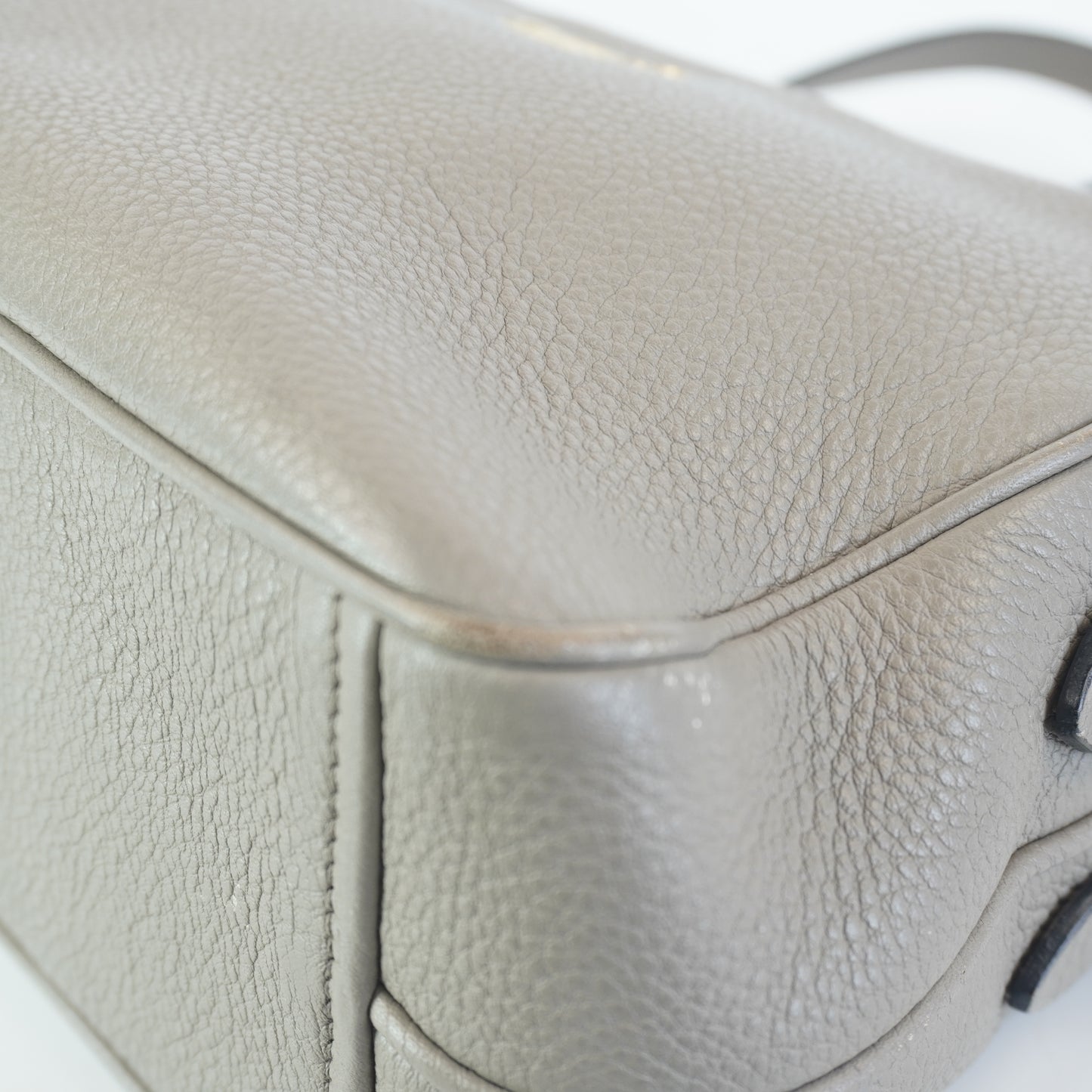 Prada Vitello Phenix Double Zip Camera Bag Small GHW
