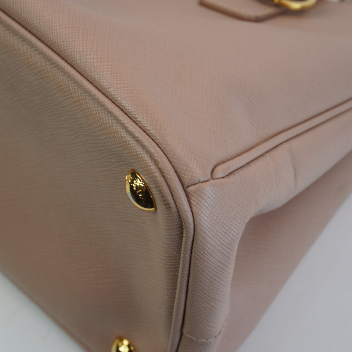 Prada Beige Saffiano GHW Medium