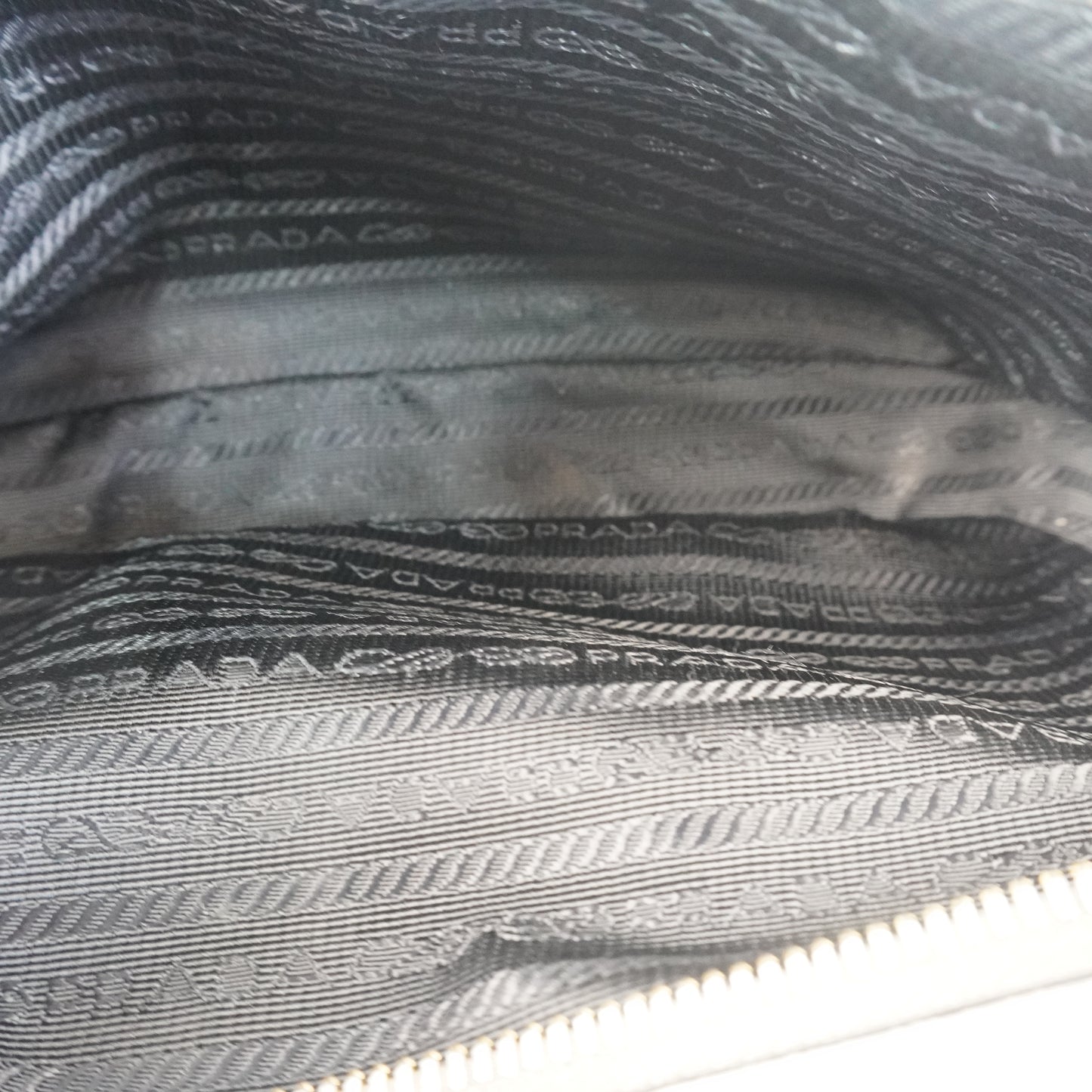 Prada Vitello Phenix Double Zip Camera Bag Small GHW