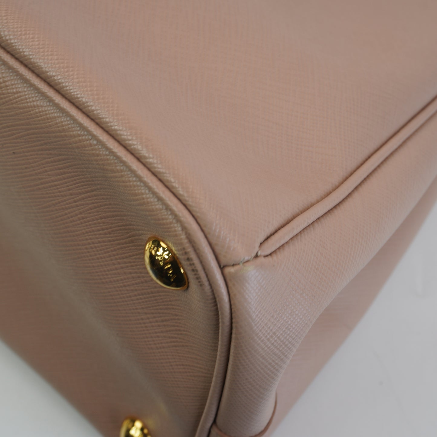 Prada Beige Saffiano GHW Medium