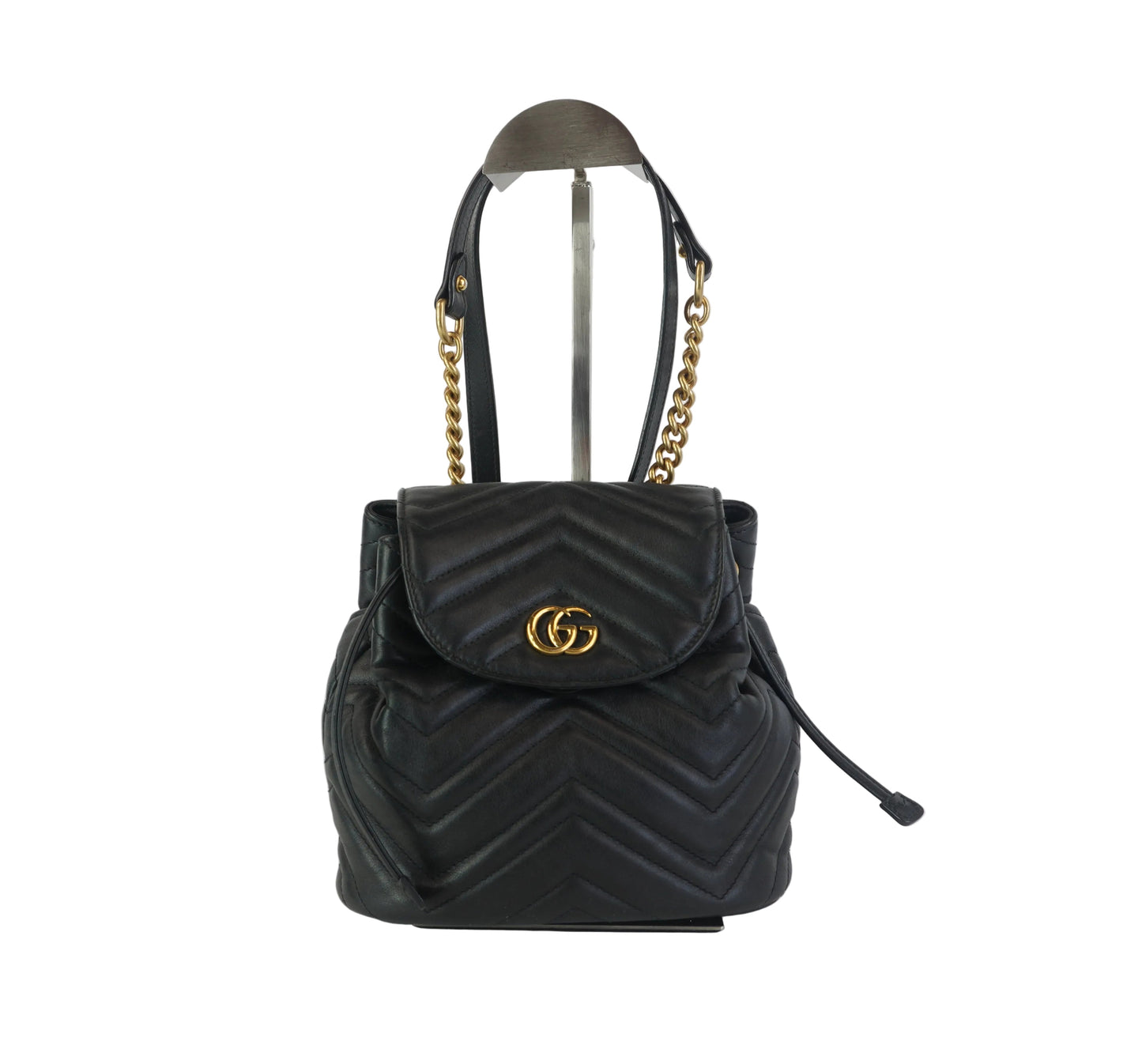 Gucci GG Marmont Backpack Mini GHW