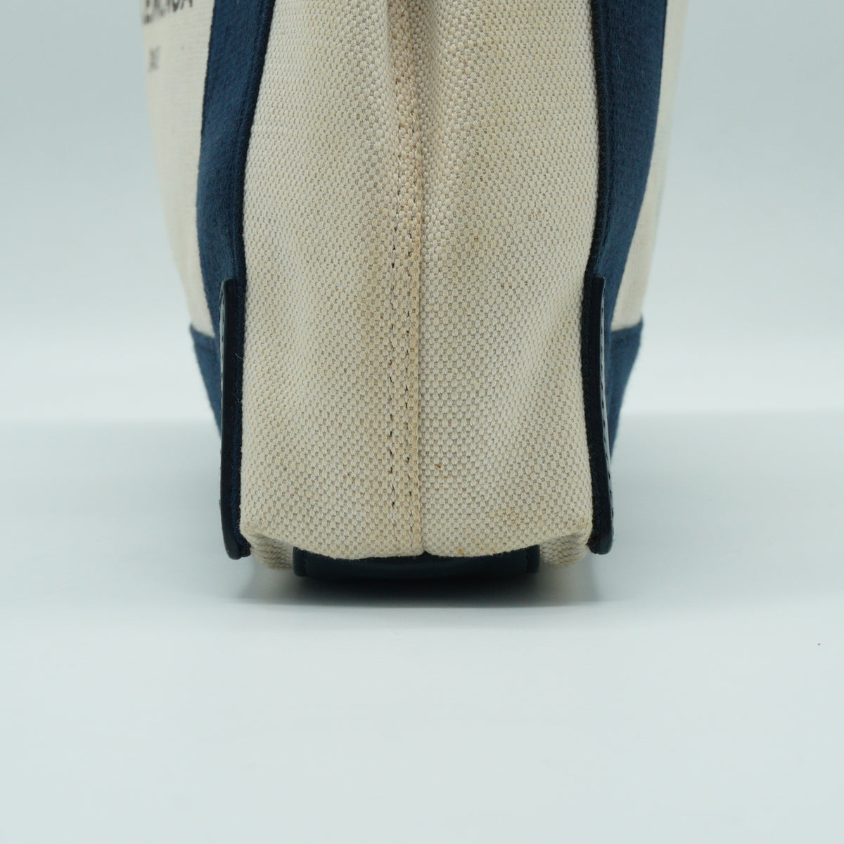 Balenciaga	Navy Cabas tote bag Small SHW