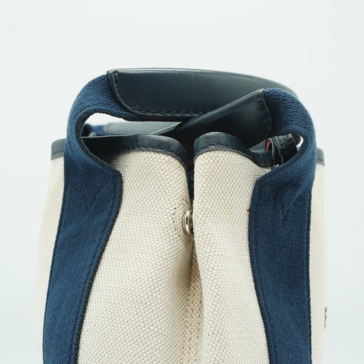 Balenciaga	Navy Cabas tote bag Small SHW