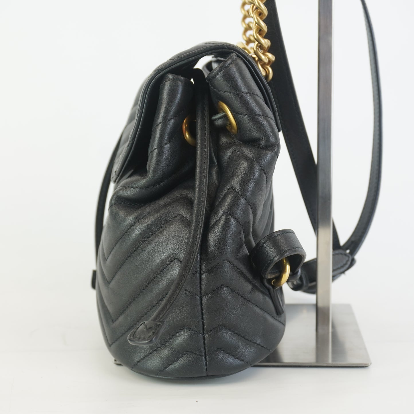 Gucci GG Marmont Backpack Mini GHW