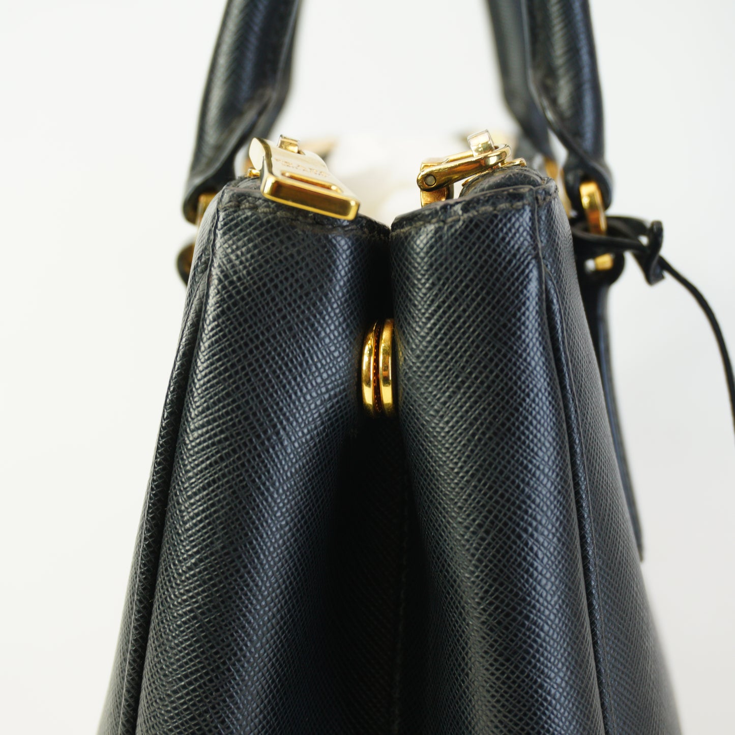 Prada Galleria Double-Zip Tote Bag GHW Medium