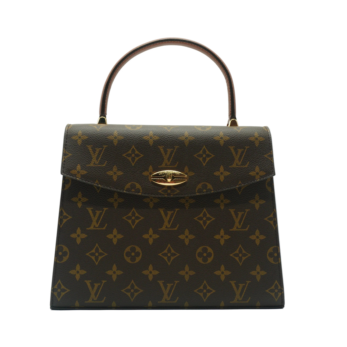 Louis Vuitton Malersherbes Medium Monogram Canvas Brown GHW