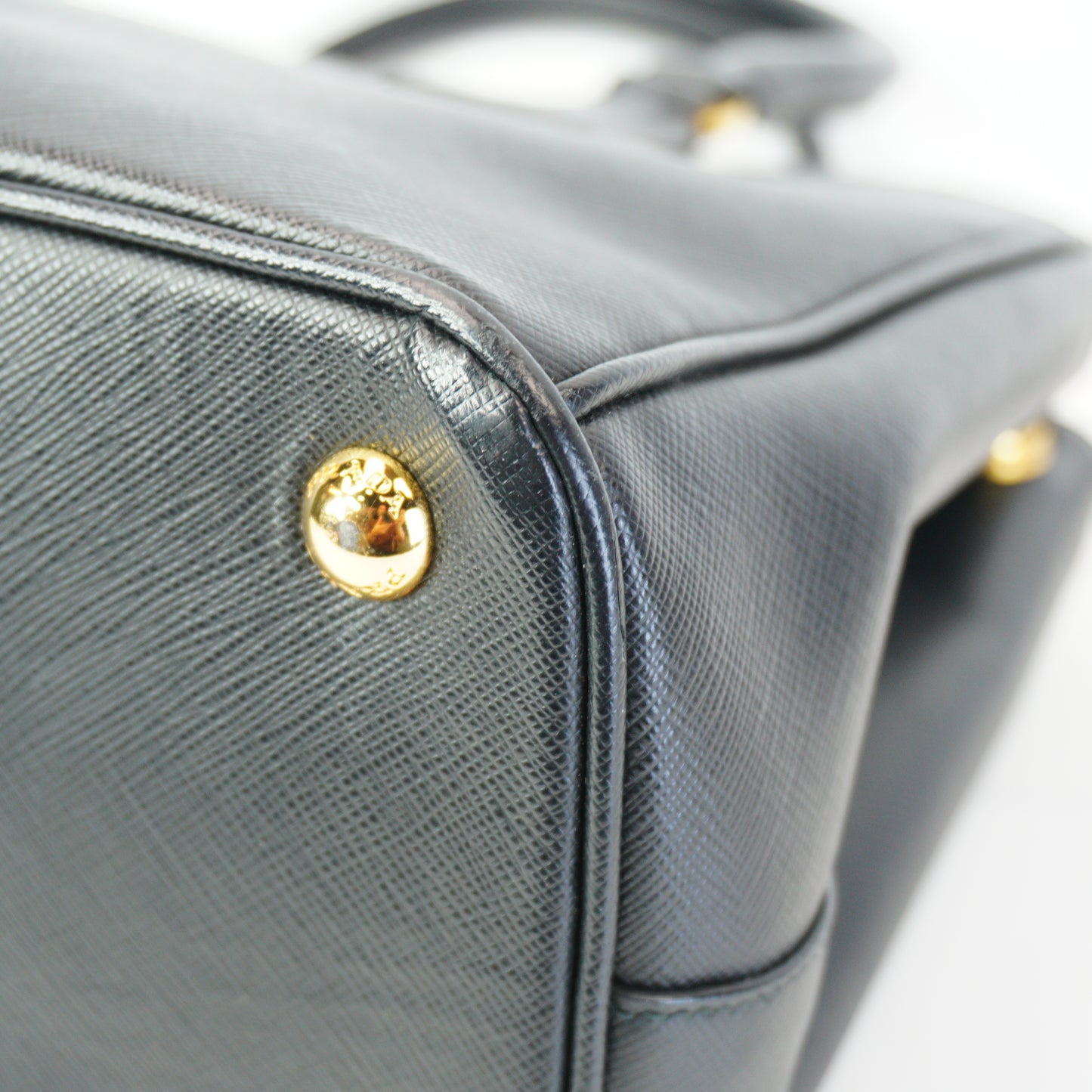 Prada Galleria Double-Zip Tote Bag GHW Medium