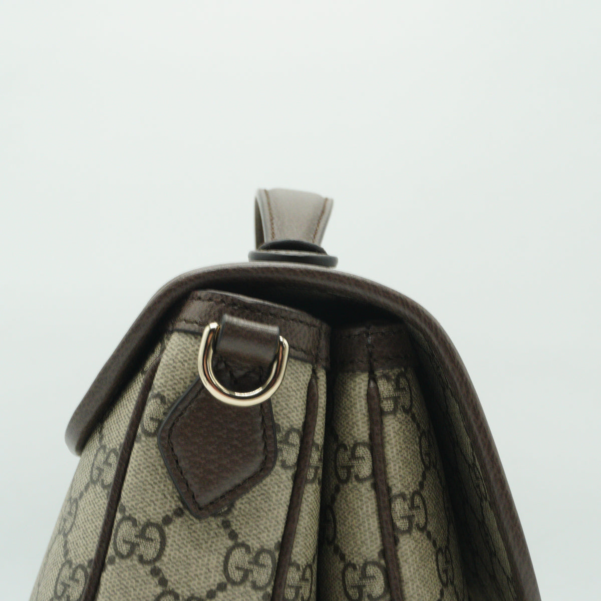 Gucci	Ophidia Medium Top Handle Beige SHW