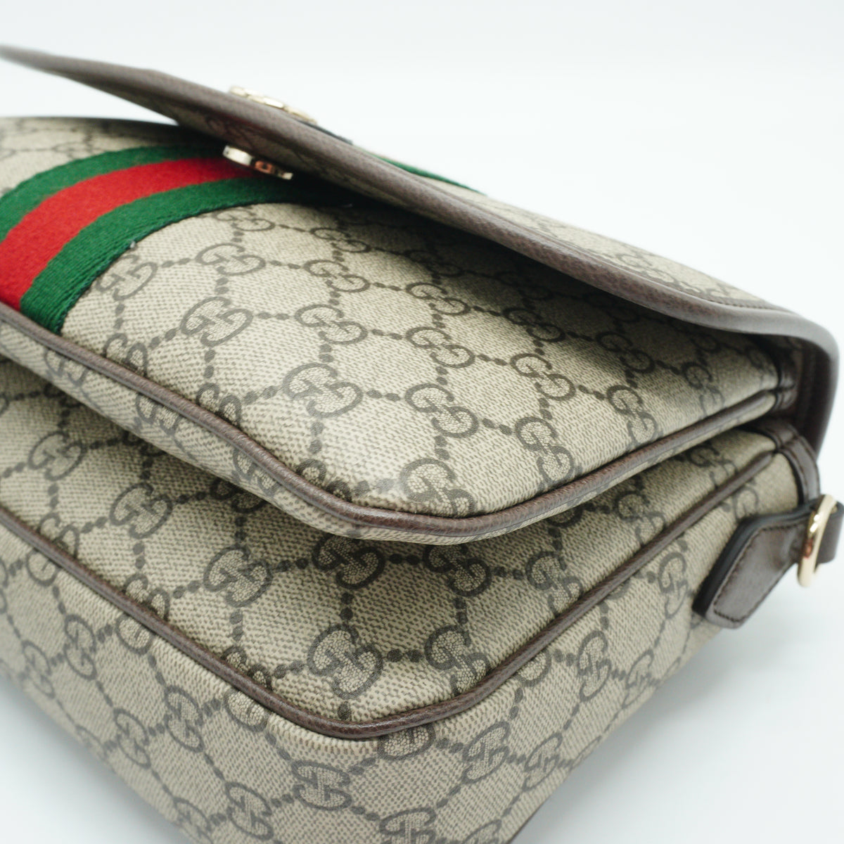 Gucci	Ophidia Medium Top Handle Beige SHW
