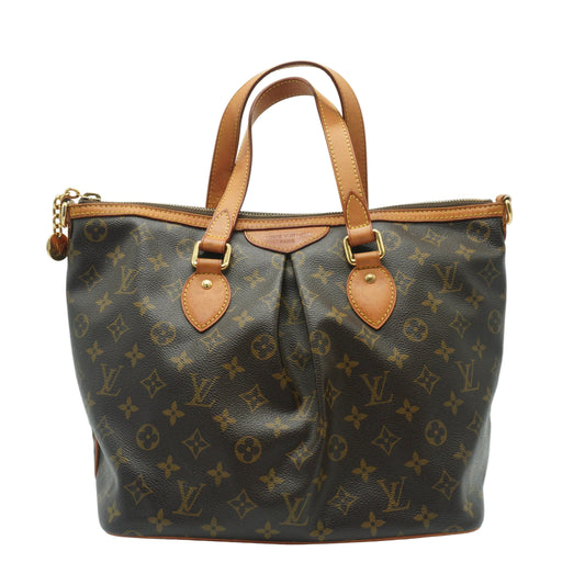 Louis Vuitton Palemo PM Monogram Canvas Brown GHW