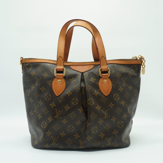 Louis Vuitton Palemo PM Monogram Canvas Brown GHW