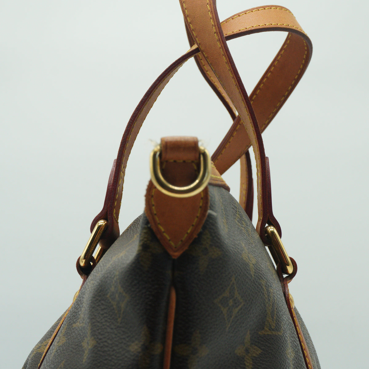Louis Vuitton Palemo PM Monogram Canvas Brown GHW