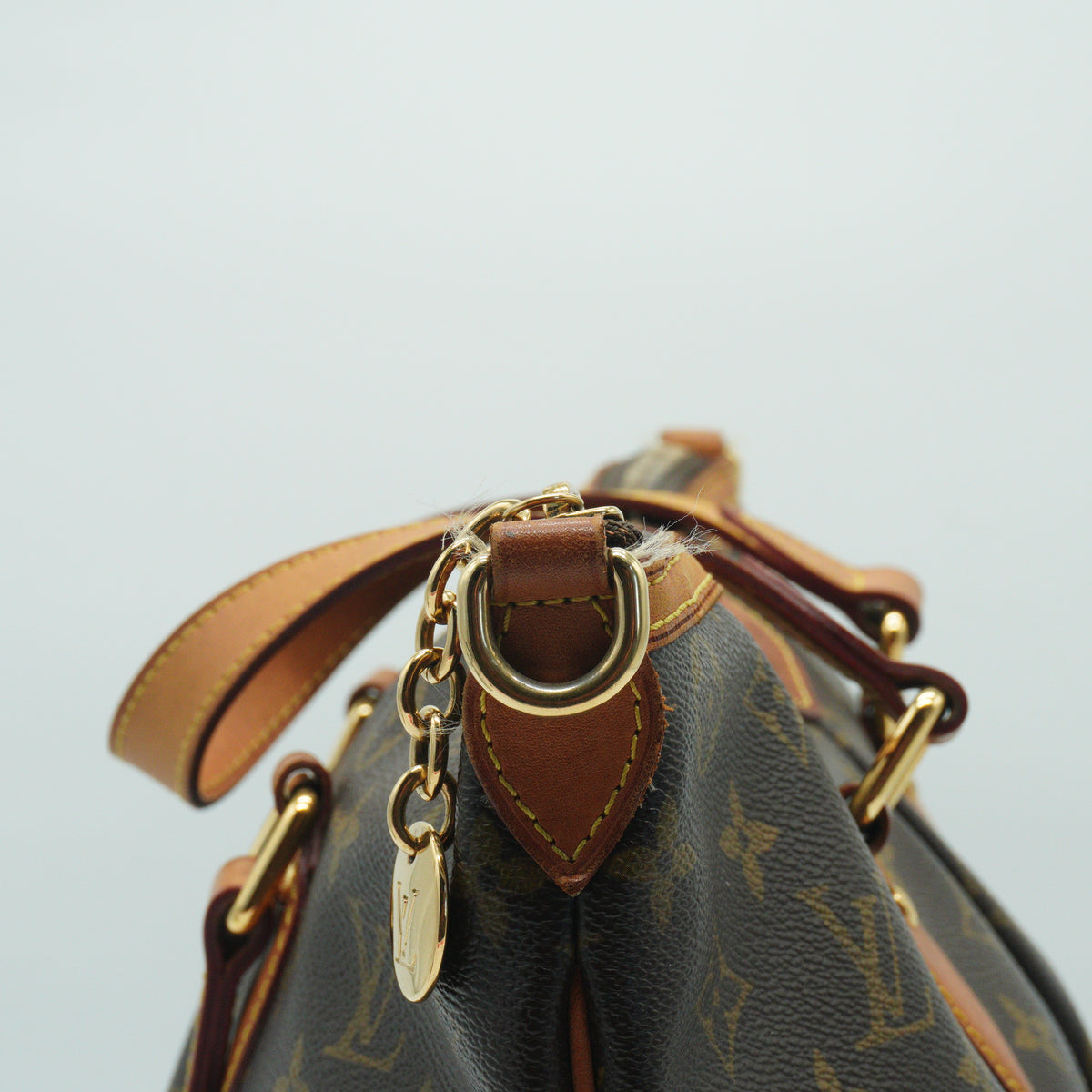 Louis Vuitton Palemo PM Monogram Canvas Brown GHW