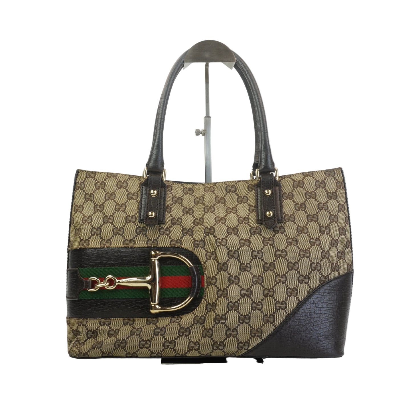 Gucci GG Canvas Tote Bag GHW Large
