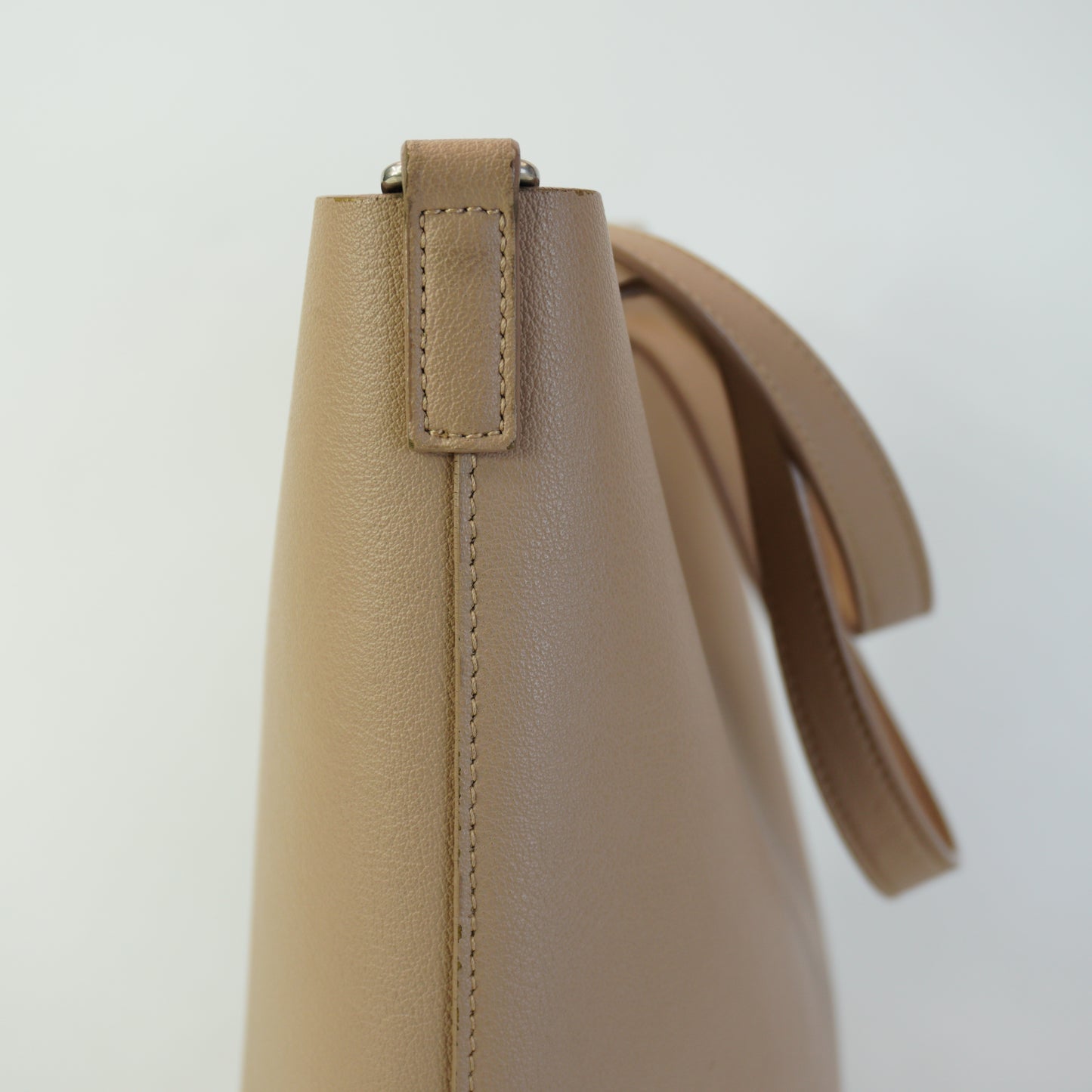 YSL	Toy Shopping Tote Beige SHW Small