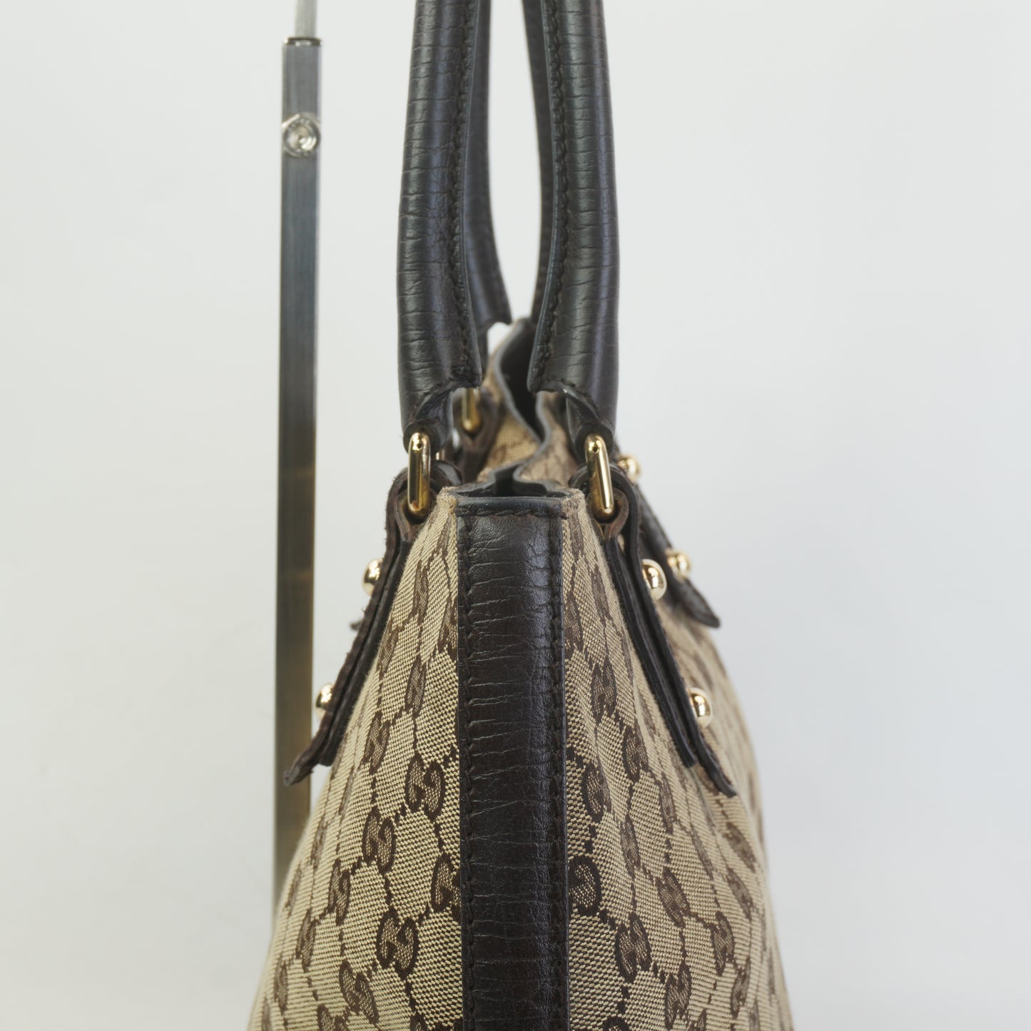 Gucci GG Canvas Tote Bag GHW Large