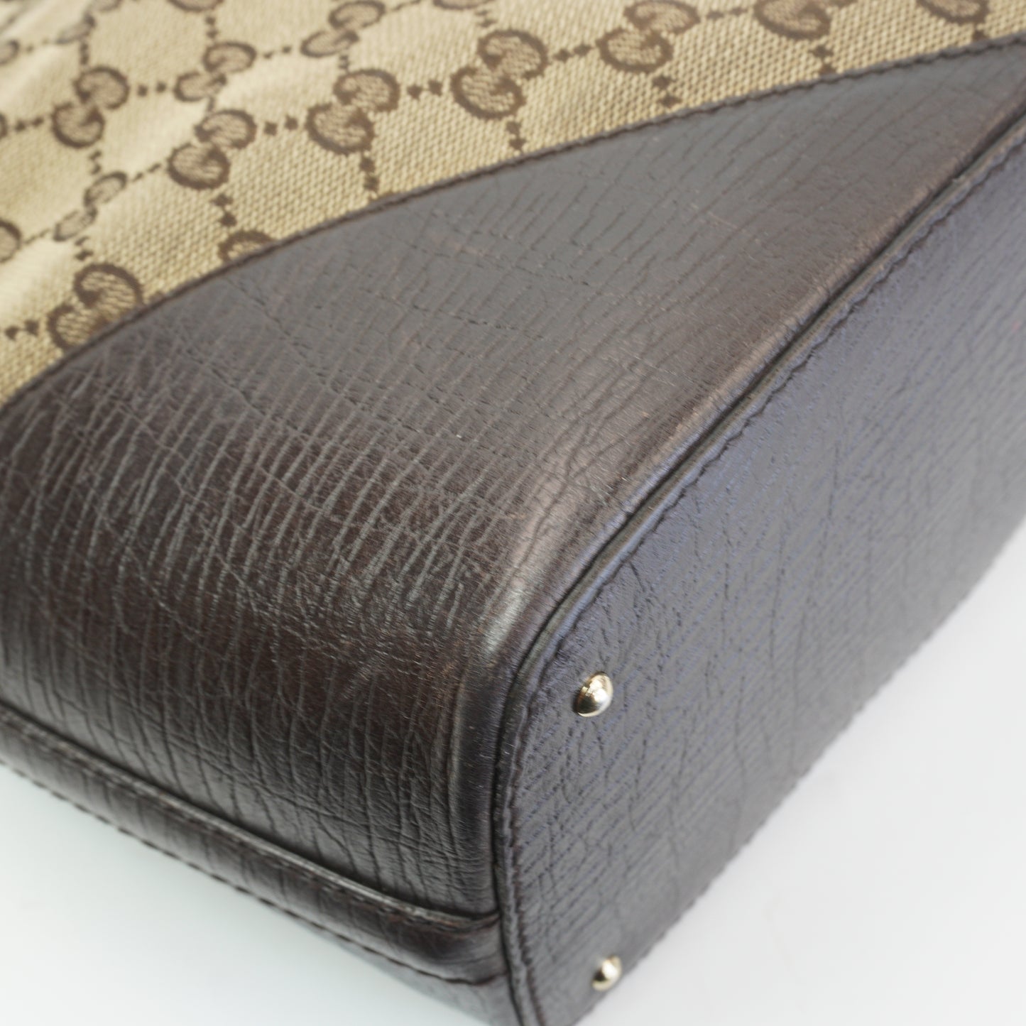 Gucci GG Canvas Tote Bag GHW Large