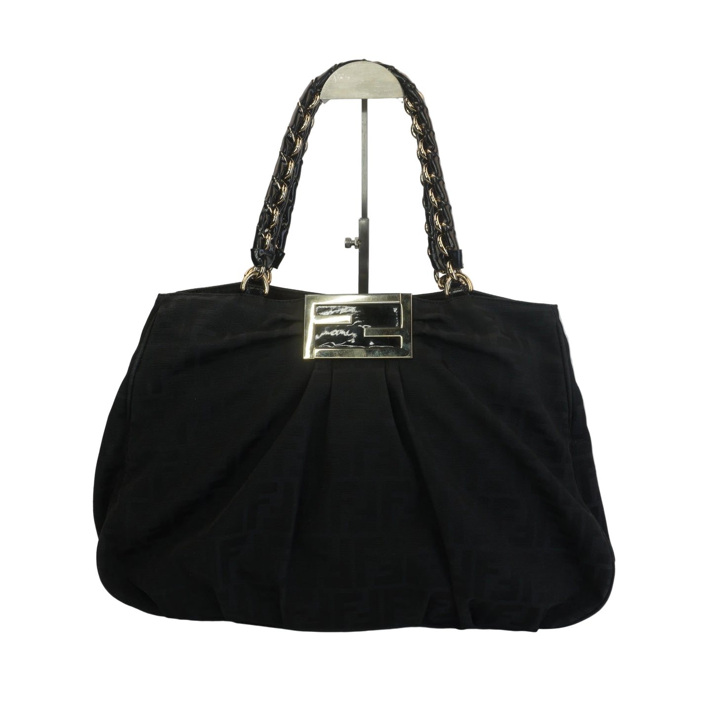 Fendi MIa Zucca Canvas Tote Bag