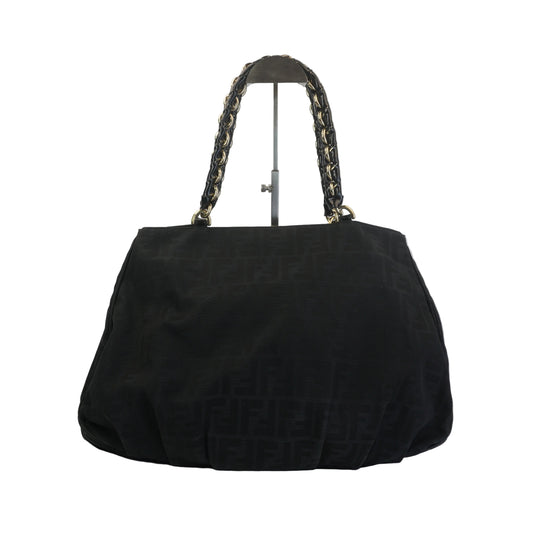 Fendi MIa Zucca Canvas Tote Bag