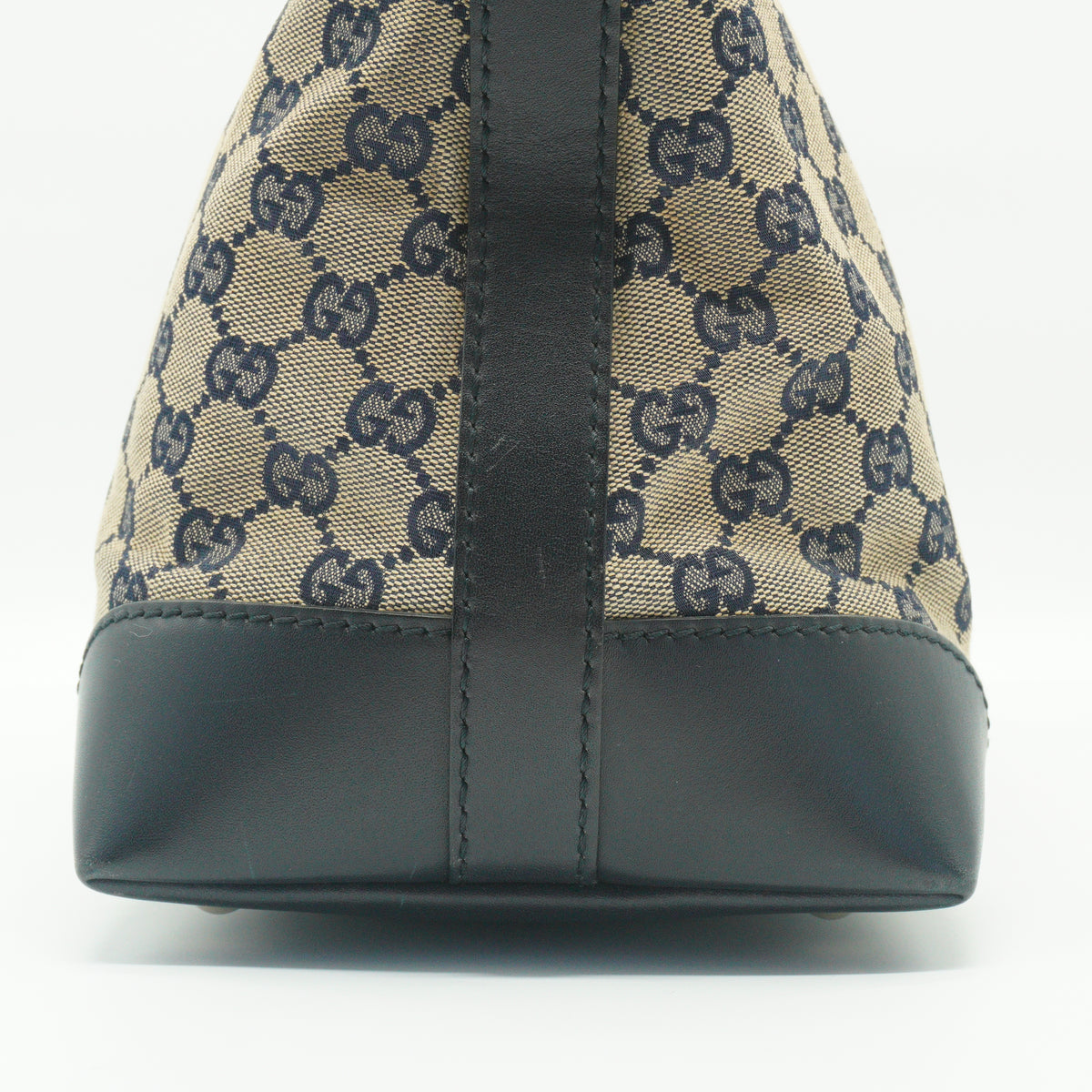 Gucci GG Canvas Medium Beige/Navy Blue GHW