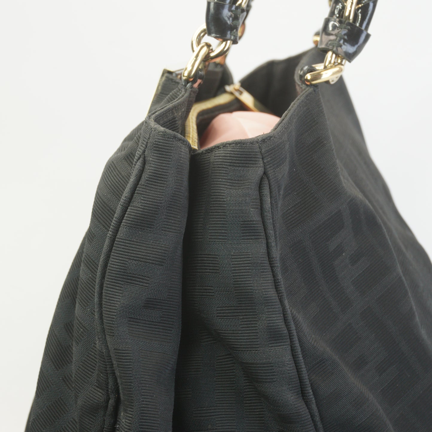 Fendi MIa Zucca Canvas Tote Bag
