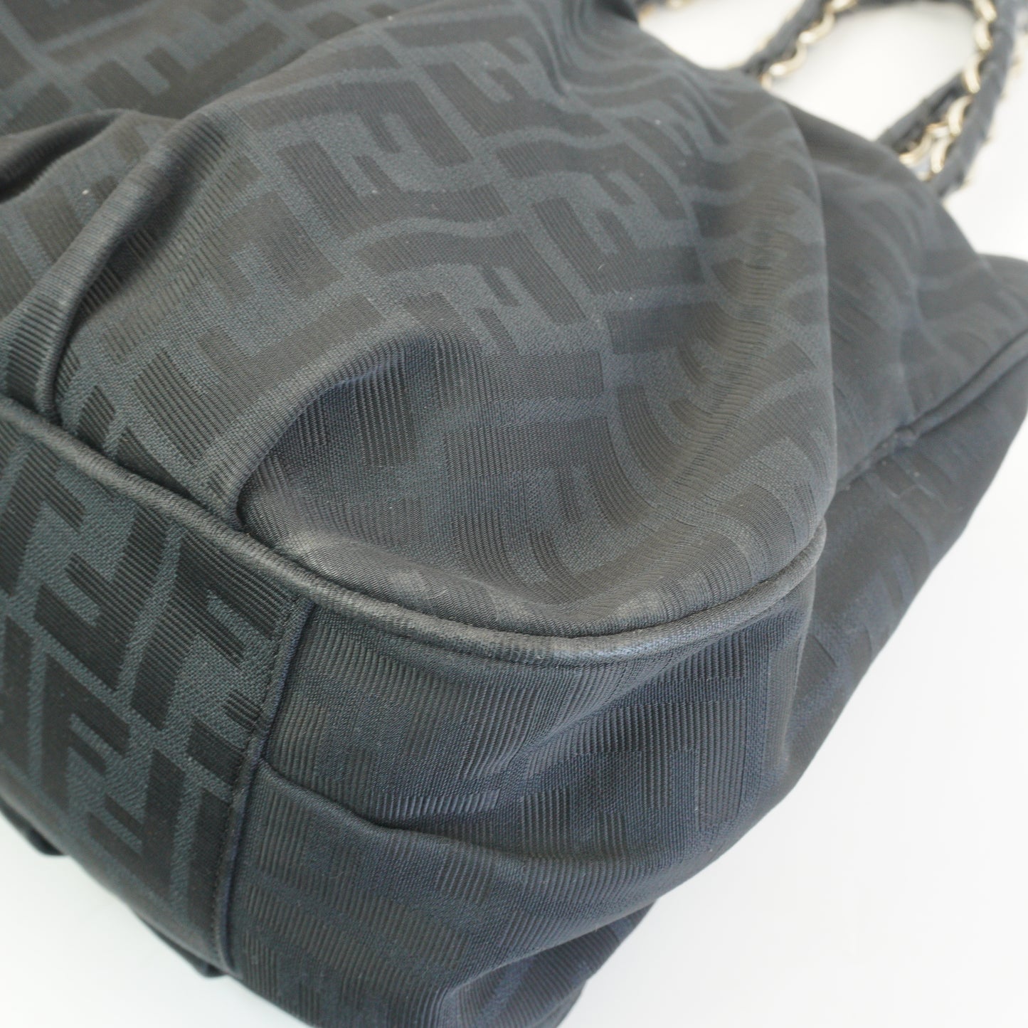 Fendi MIa Zucca Canvas Tote Bag
