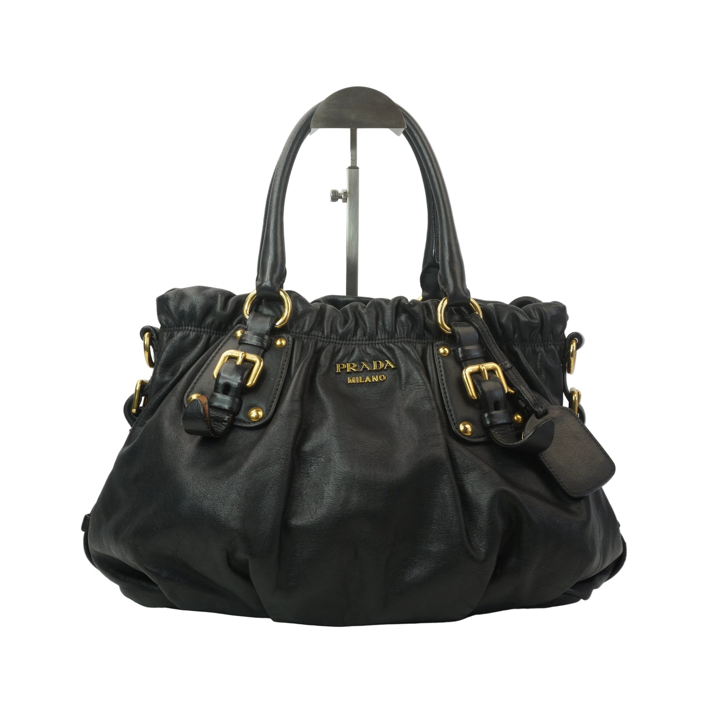 Prada Soft Calf Leather Shopping Bag GHW Medium