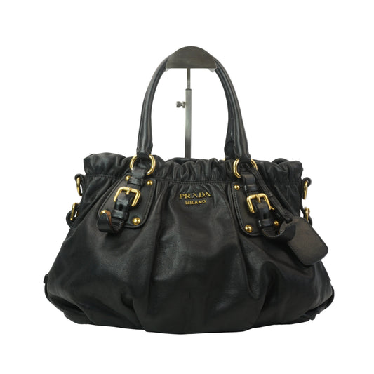 Prada Soft Calf Leather Shopping Bag GHW Medium