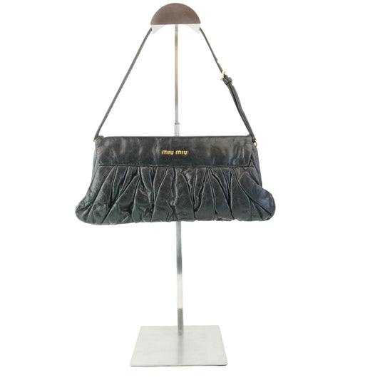 Miu Miu Clutch Bag Black