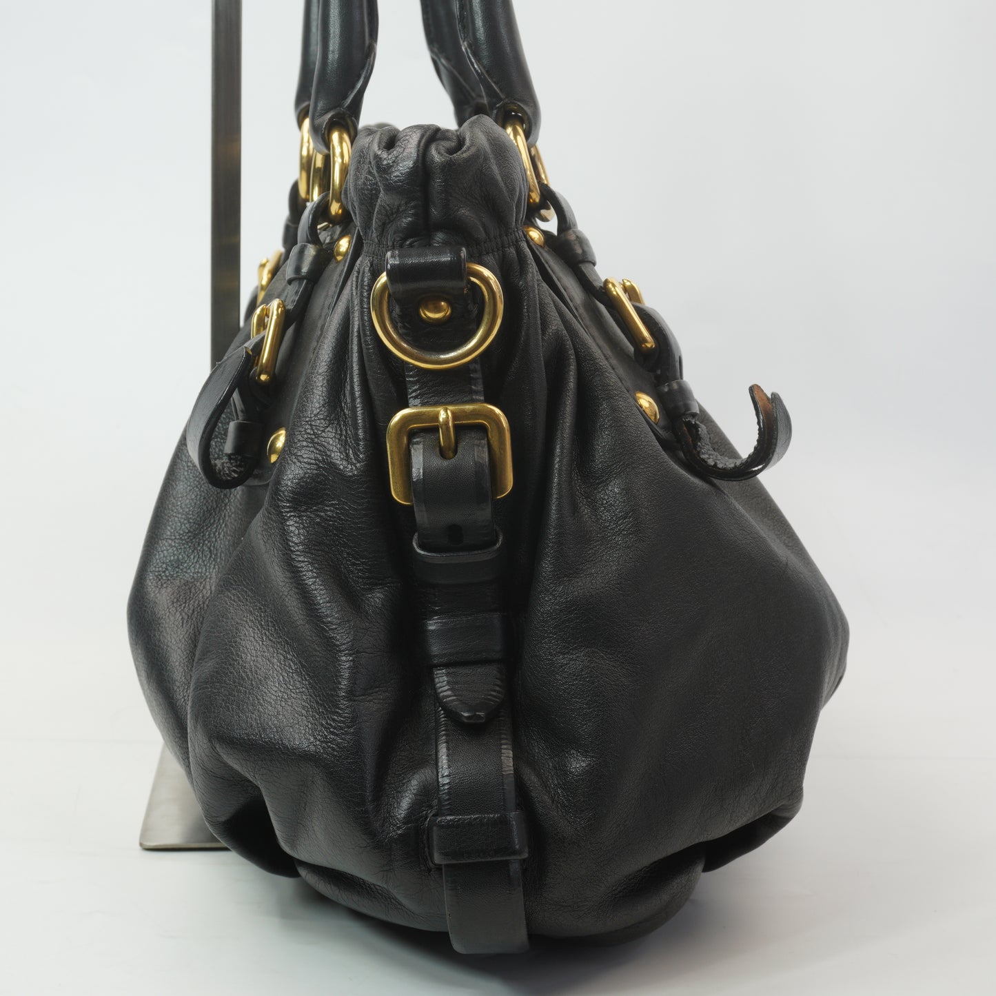 Prada Soft Calf Leather Shopping Bag GHW Medium
