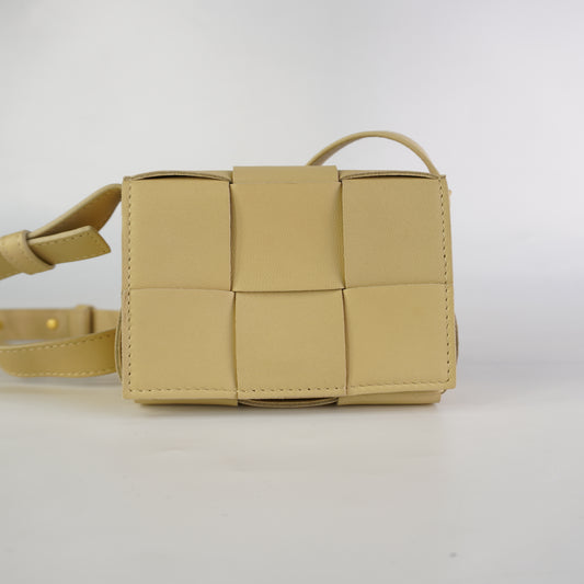 Bottega Veneta Cassette Mini Bag Biege
