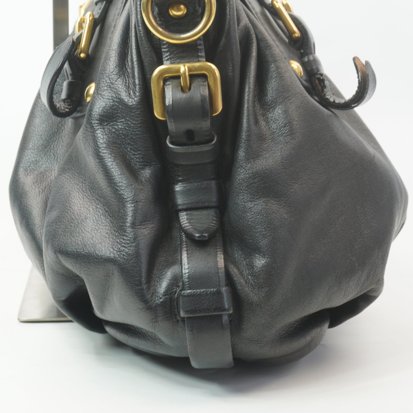 Prada Soft Calf Leather Shopping Bag GHW Medium