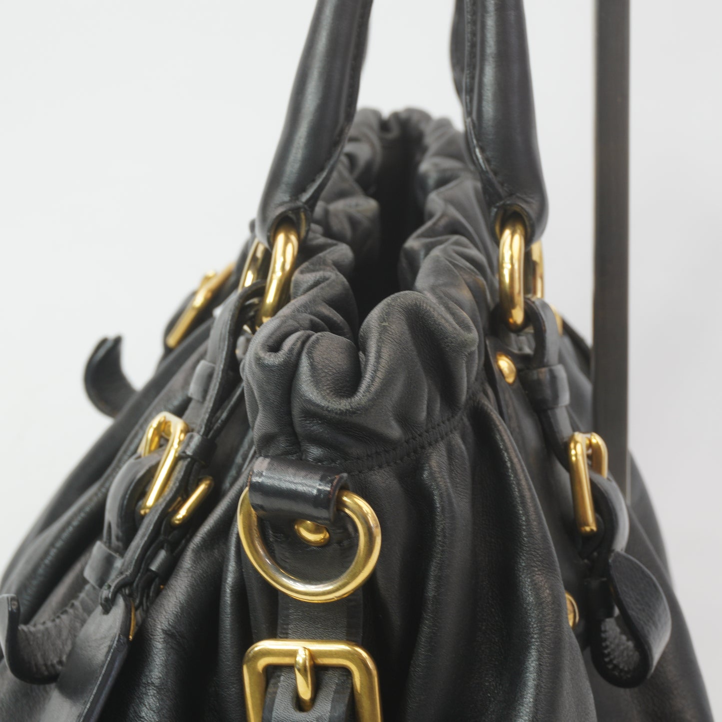 Prada Soft Calf Leather Shopping Bag GHW Medium