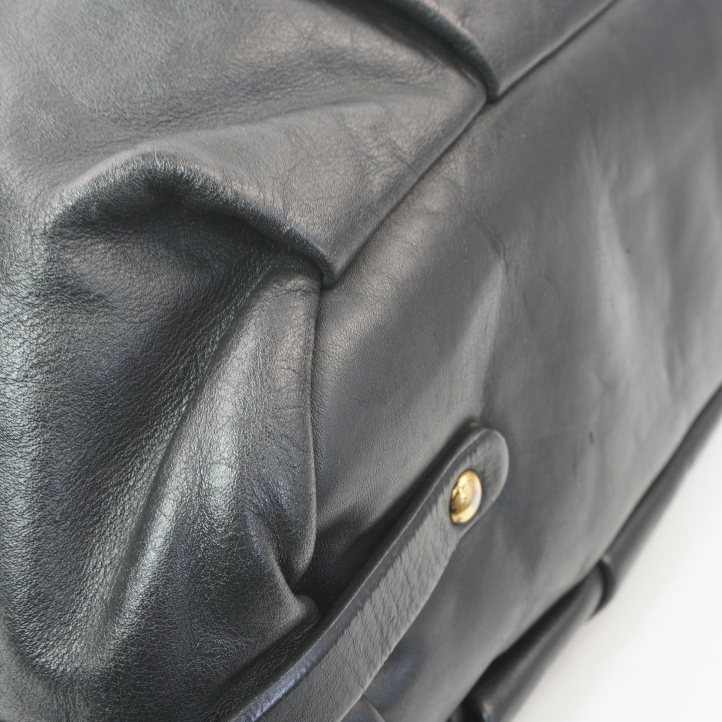 Prada Soft Calf Leather Shopping Bag GHW Medium