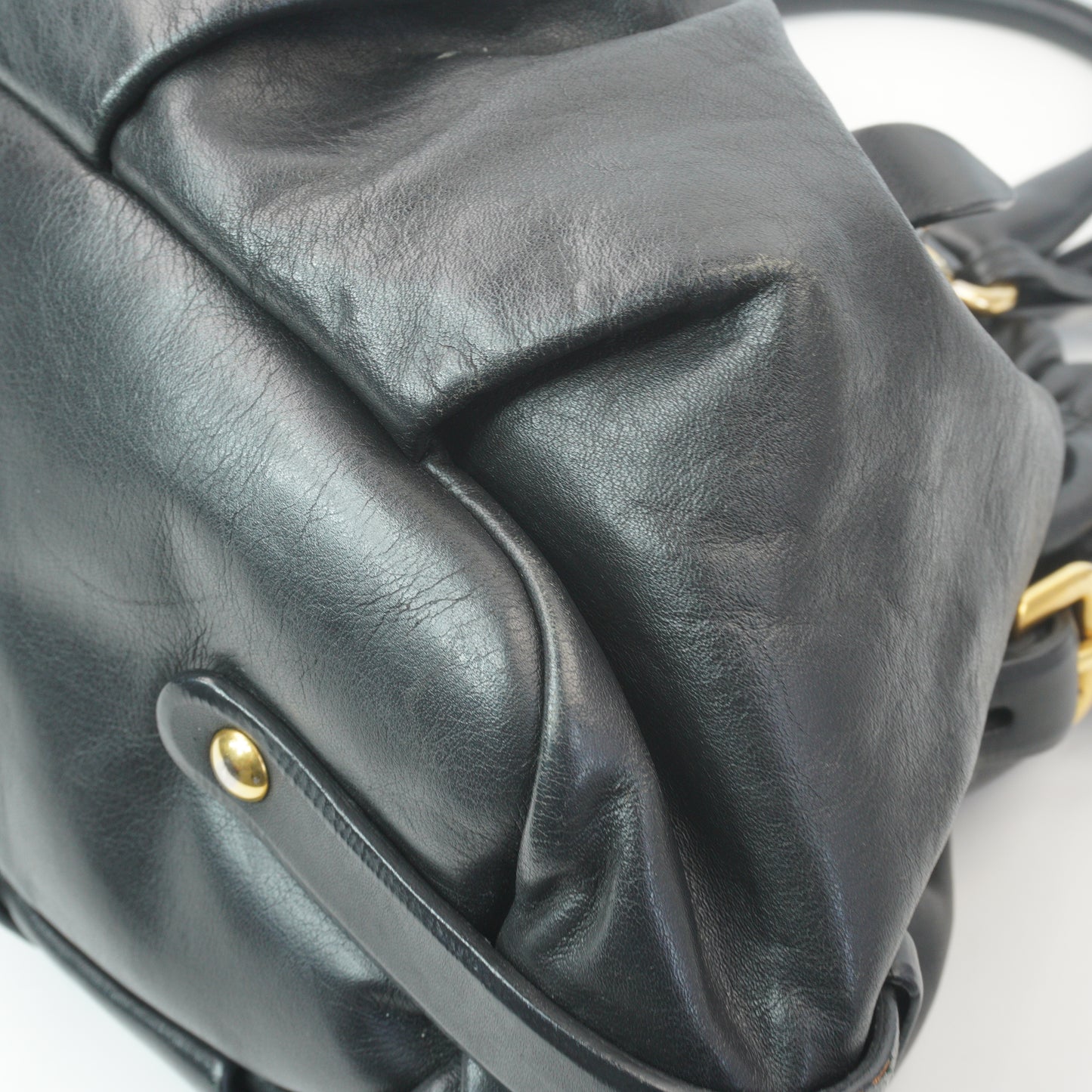 Prada Soft Calf Leather Shopping Bag GHW Medium