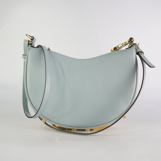 Fendi Fendigraphy Mini Hobo Blue