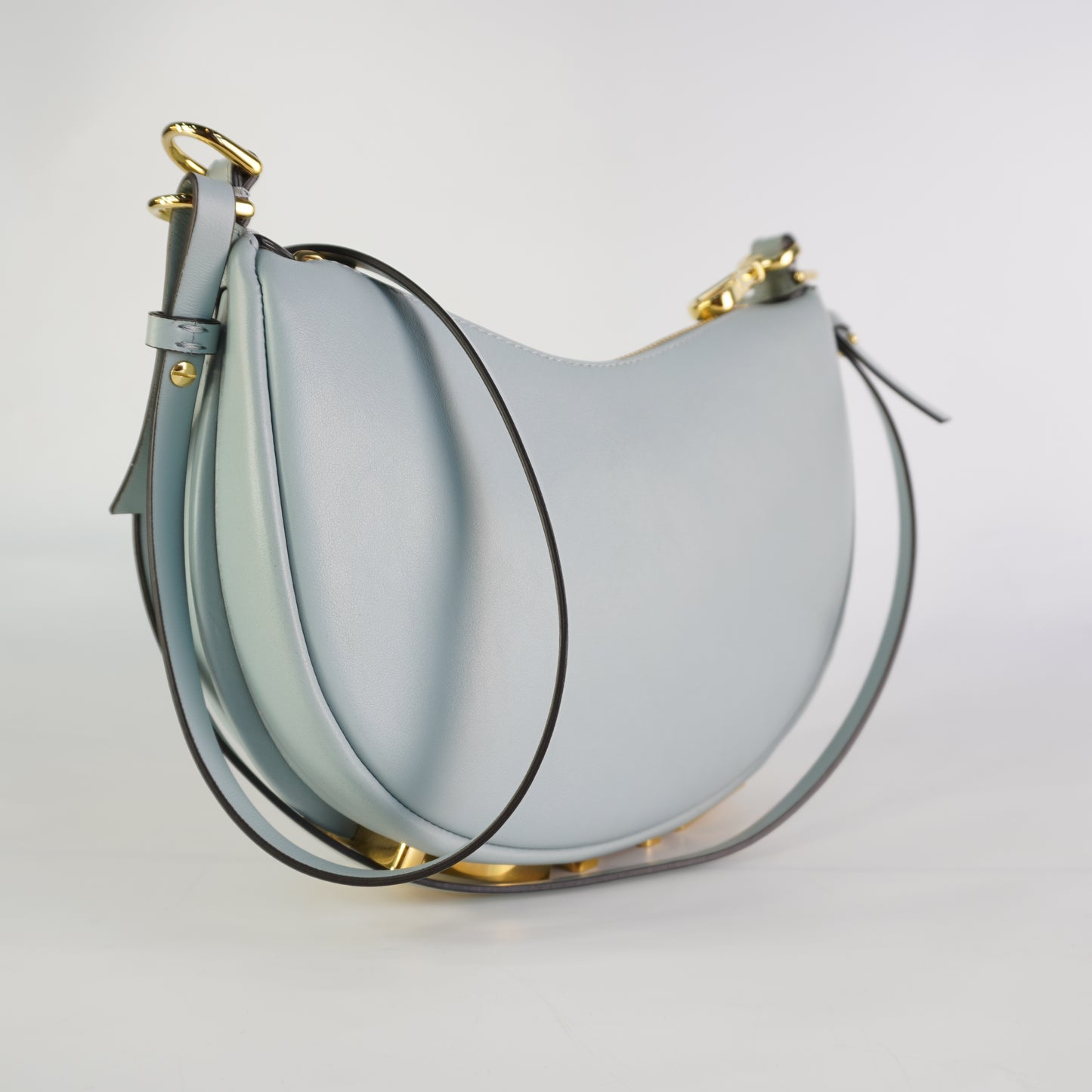 Fendi Fendigraphy Mini Hobo Blue
