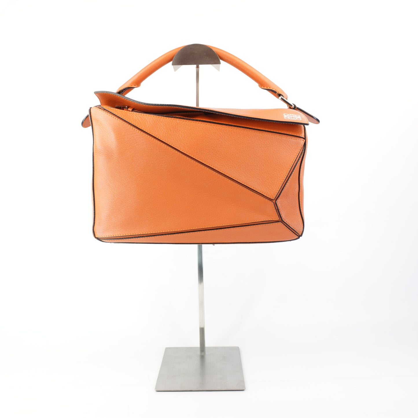 Loewe Puzzle Orange Calfskin