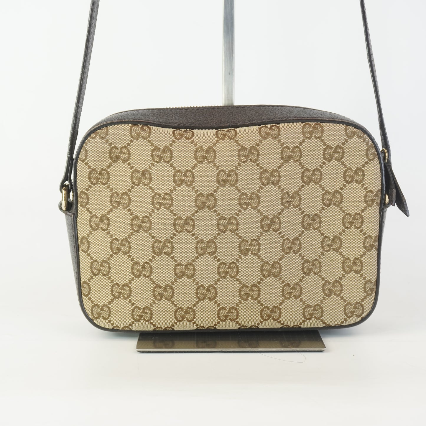 Gucci Webby Bee Camera Bag Small GHW