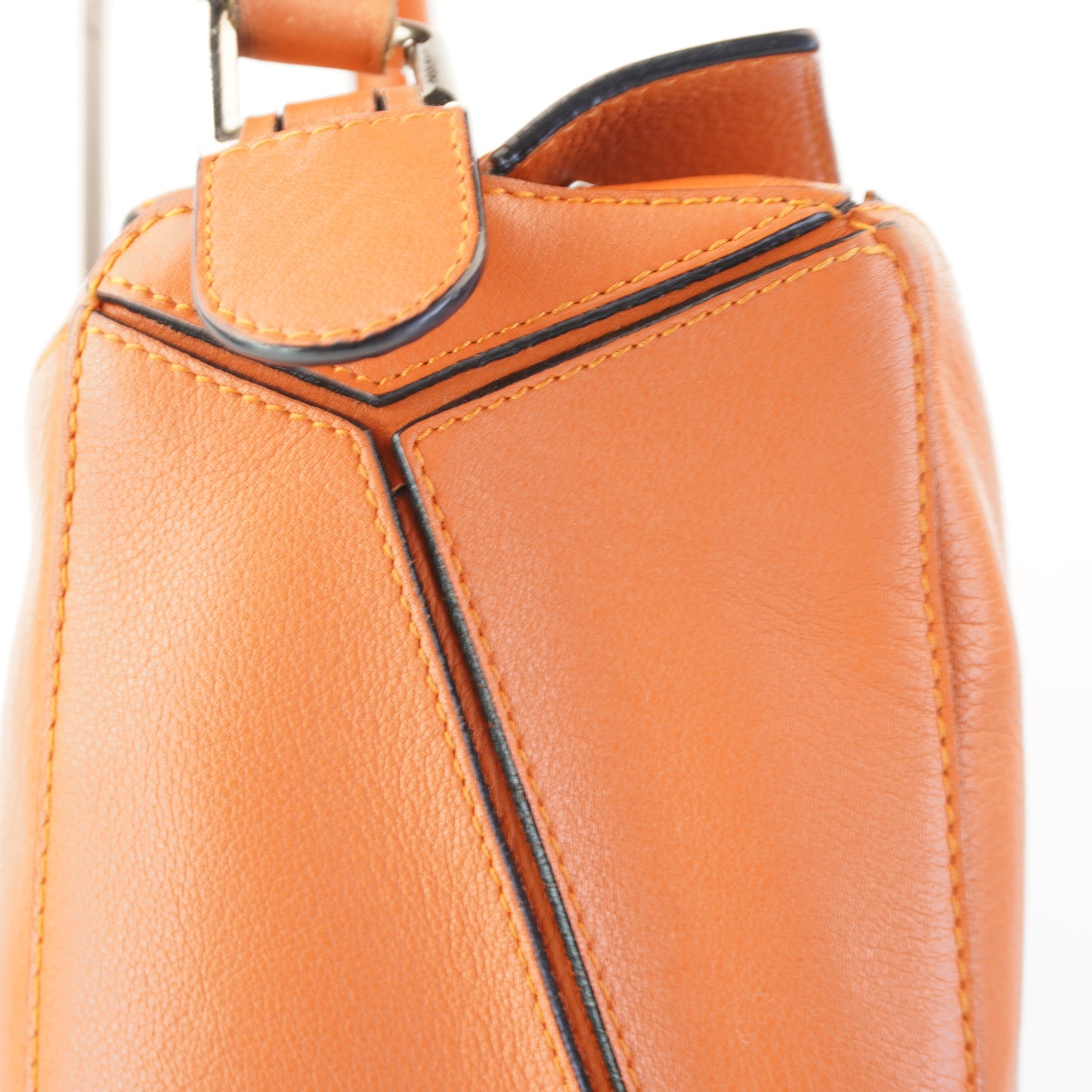 Loewe Puzzle Orange Calfskin