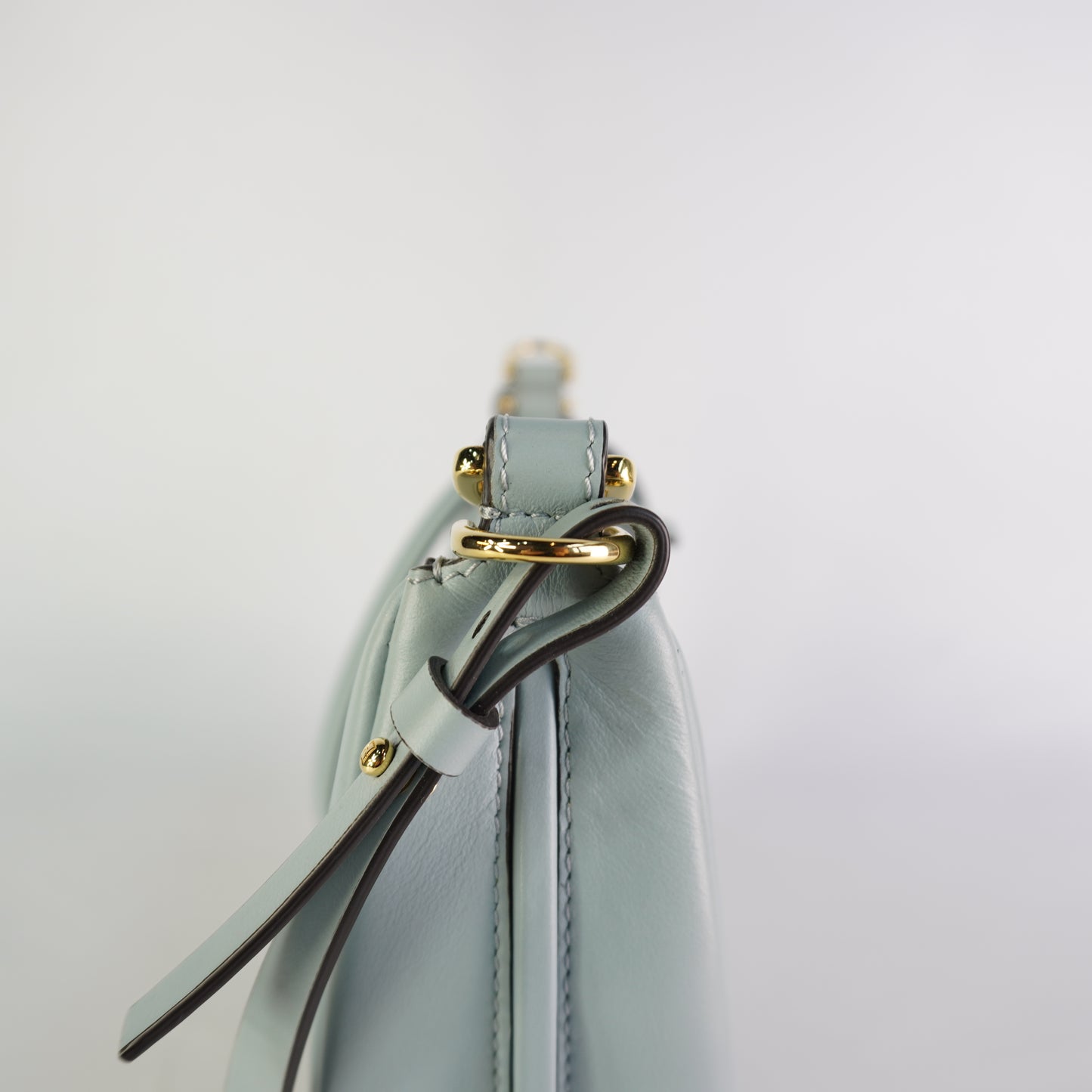 Fendi Fendigraphy Mini Hobo Blue