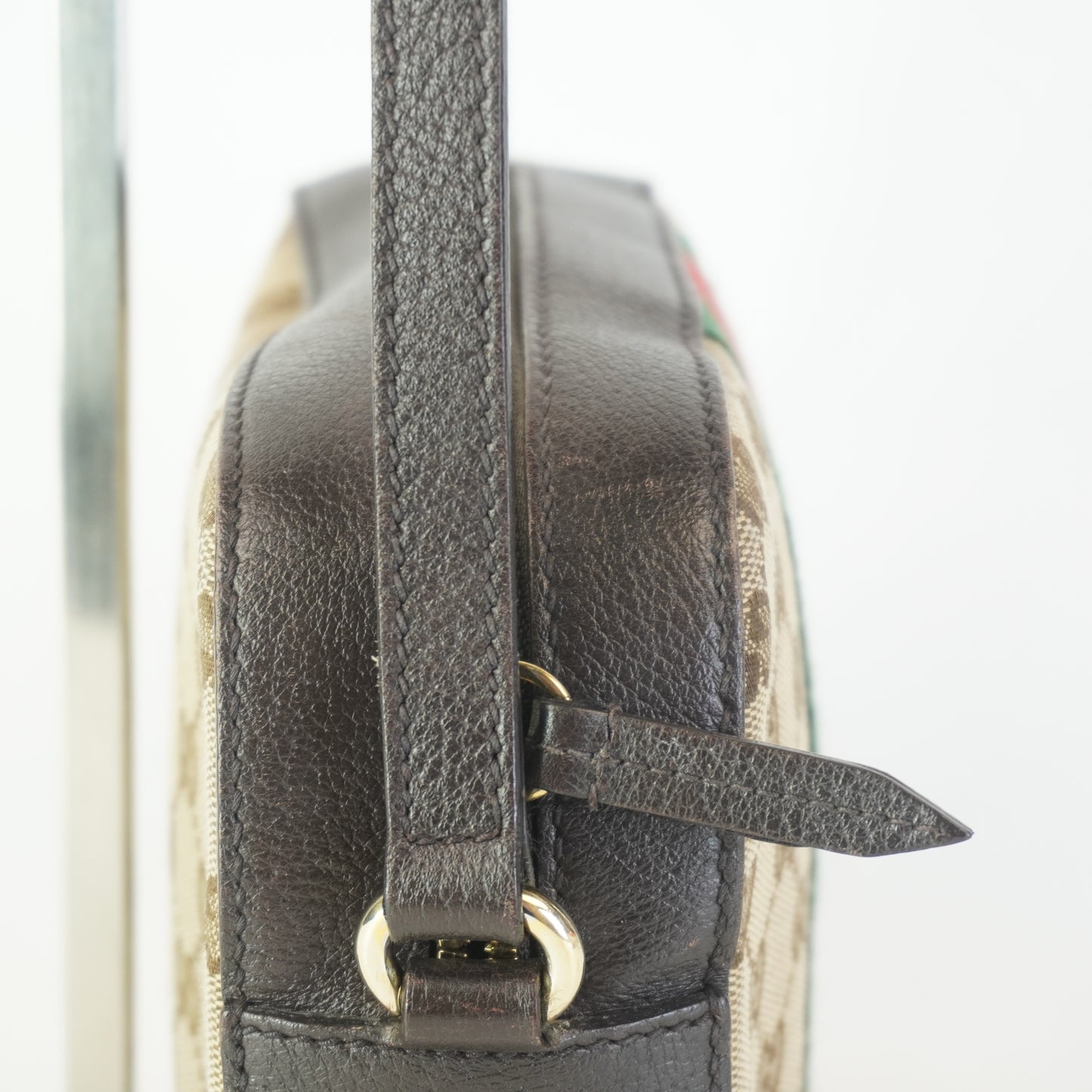 Gucci Webby Bee Camera Bag Small GHW