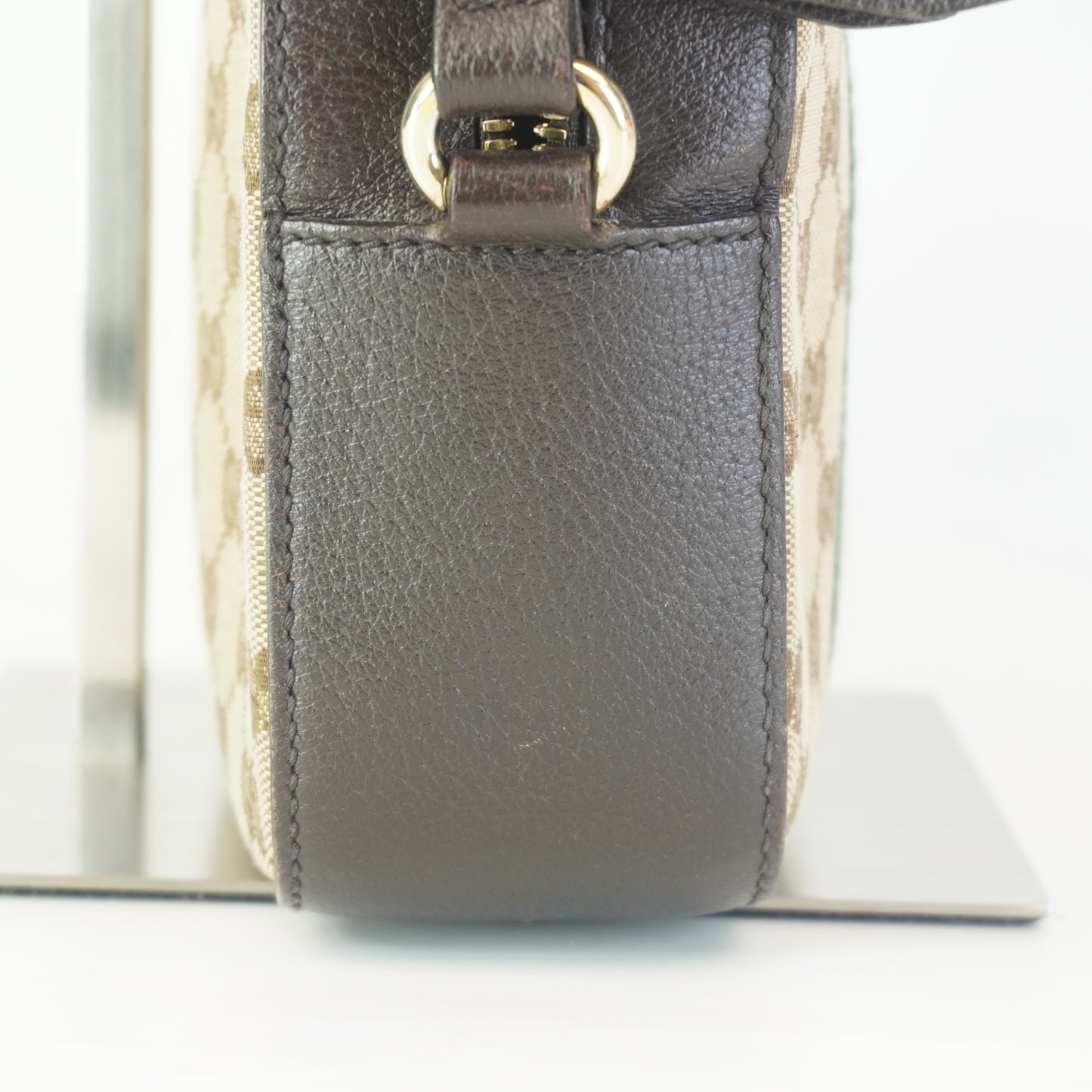 Gucci Webby Bee Camera Bag Small GHW