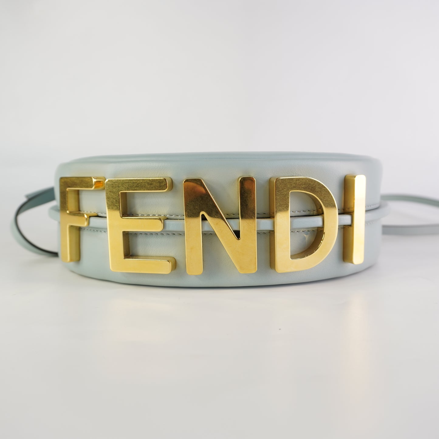 Fendi Fendigraphy Mini Hobo Blue